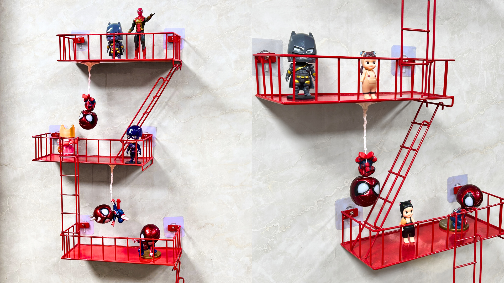 Amazon.com: KOTIJOKI Fire Escape Wall Shelf – New York Decorative